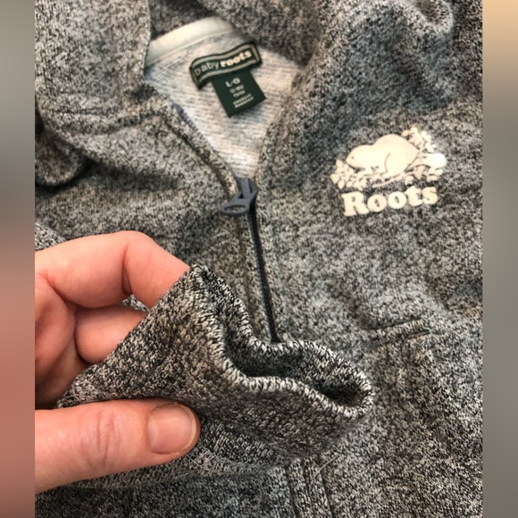 Roots original salt and pepper baby sweatsuit - Picture 8 of 9